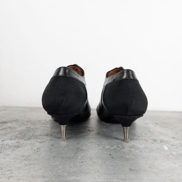 𝅺Vintage Dries Van Noten Kitten Heel Oxford VERY RARE Authentic Lace Up - Picture 5 of 9